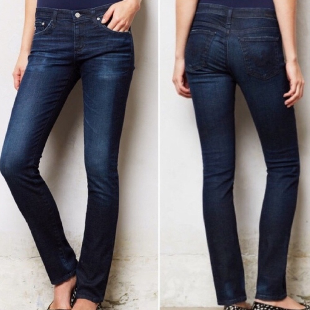 AG the Stevie Slim Straight Jeans